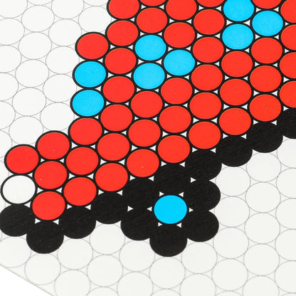 Аквамозаика 200 бусин САМОЛЕТ et machine МУЛЬТИ АРТ в кор.48шт