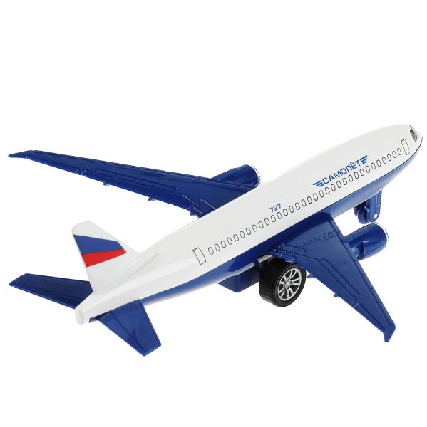 1792842-AIRF-R2 Модель металл свет-звук САМОЛЕТ, 18,5 см, инерц., кор. Технопарк в кор.2*60шт