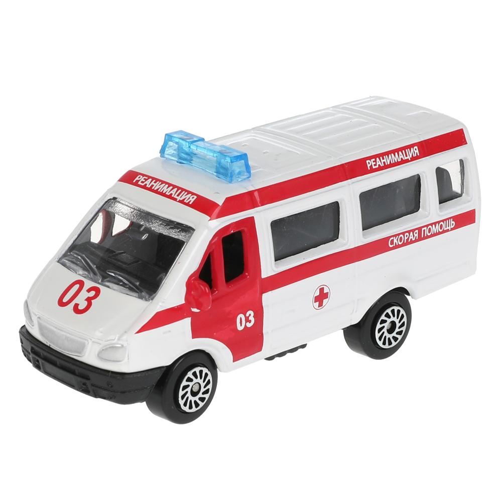 КРАН-17SLAMB-ГАЗГЫ Модель металл свет-звук ТРАНСПОРТНЫЙ КОРАБЛЬ 17 см, ГАЗЕЛЬ, инерц, кор. Техн