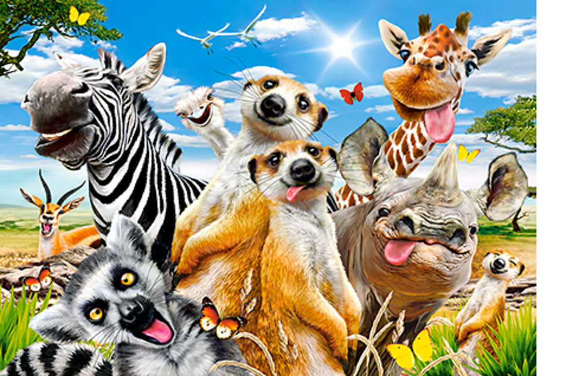 Castorland. Пазл 500 арт.B-53568 "Африканское селфи"