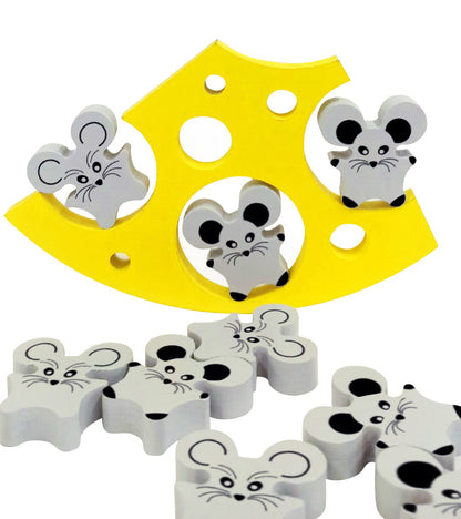 Jeux de jouets pour bébé "Мышиные качели"