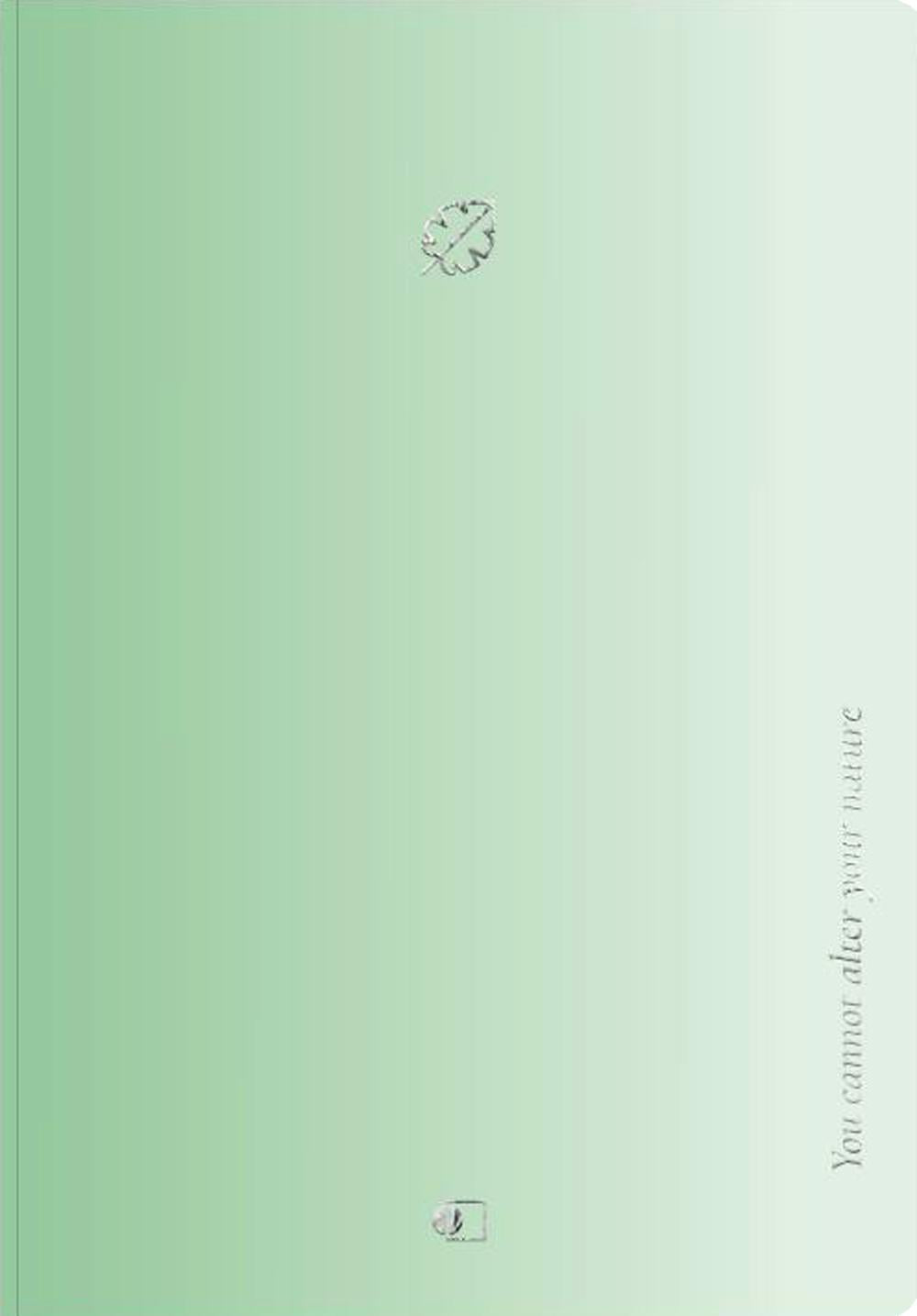 Блокнот "Пастельный градиент. Зеленый" / "Pastel gradient", green (А5, 128 стр.)