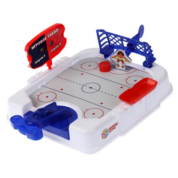 Настольная игра хоккей кор.21,3*17,5*3,7см Умные игры в кор.2*80шт