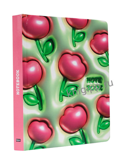 MyArt. БЛОКНОТ в клетку 3D. Цветочки