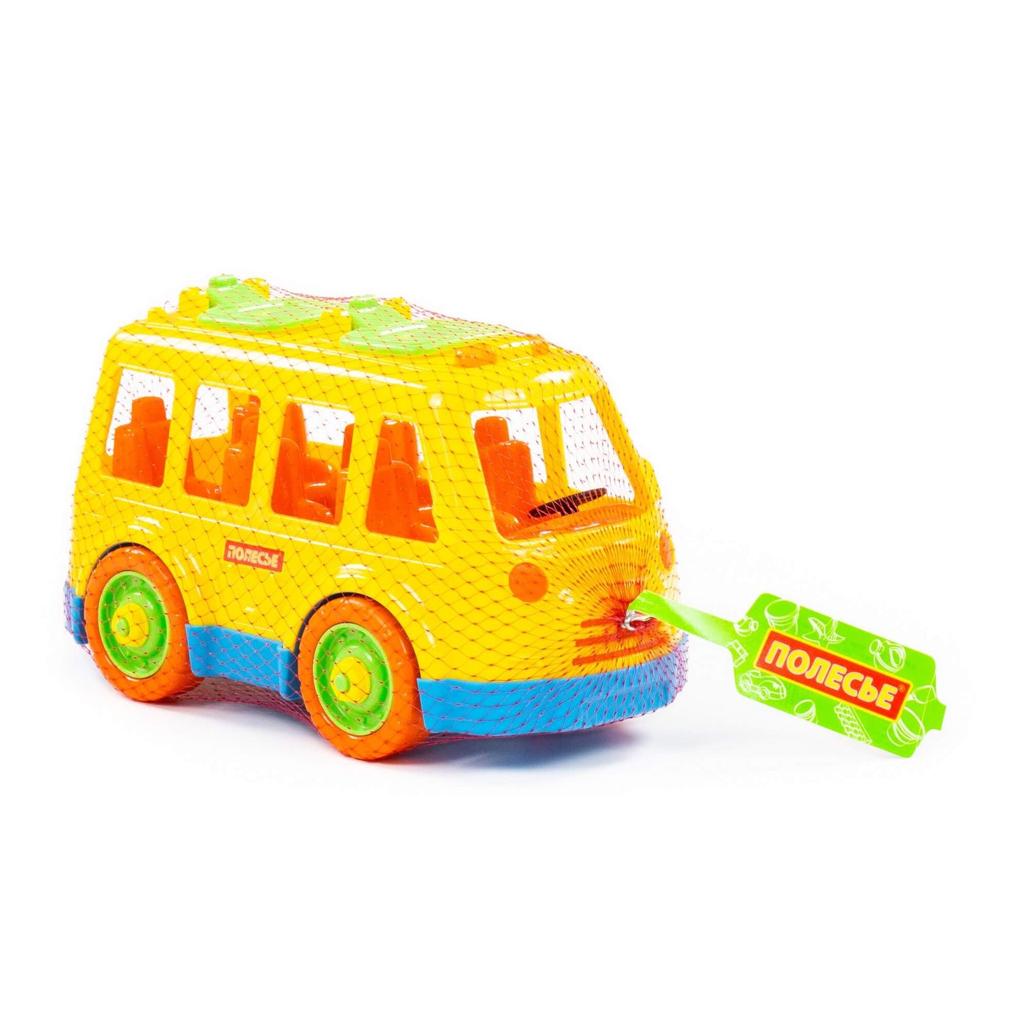 Полесье. Конструктор-транспорт "Автобус" арт.71248 (26 элементов) (в сеточке) /8*