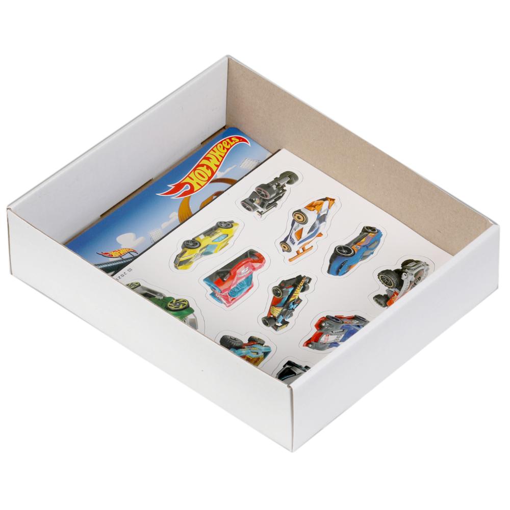 Hot wheels. Захватывающие приключения. Развивающая игра на магнитах в коробке. Умные игры в кор.7шт