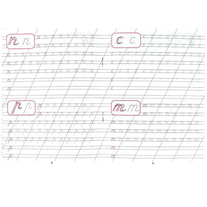Пишем строчные буквы. Каллиграфическая пропись. 145х195 мм. Скрепка. 16 стр. Умка в кор.50шт