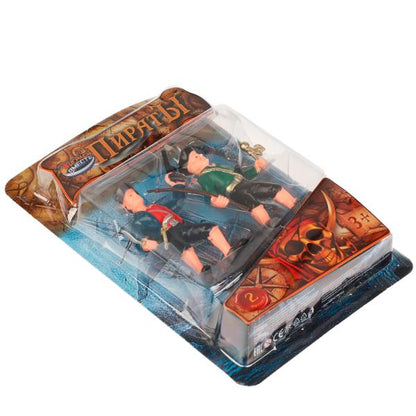 Les soldats des pirates avec l'orum, блист.14*21*5см ИГРАЕМ ВМЕСТЕ в кор.2*120шт