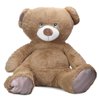 Игрушка мягкая мишка бежевый 90см, без чипа "МУЛЬТИ-ПУЛЬТИ" в кор.2шт