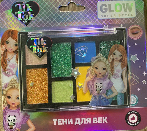 Косметика ДЛЯ ДЕВОЧЕК тени для век,7 г. TIK TOK GIRL в кор.30*12шт
