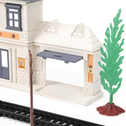 Железная дорога на бат. красная стрела свет, длина 251см, кор.41,5*25*4,3см ТЕХНОДРАЙВ в кор.2*24шт