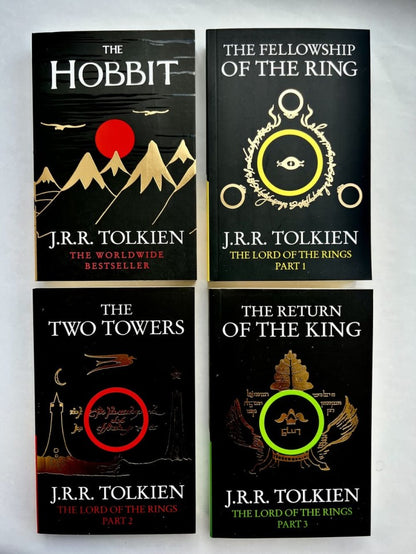 The Hobbit.The Lord of the rings (Хоббит.Властелин колец- комплект 4 книги)