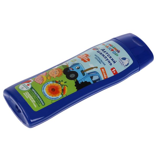 Детский шампунь Синий ТРАКТОР 250мл с экстрактом череды и календулы. Заботливая мама в кор.6шт