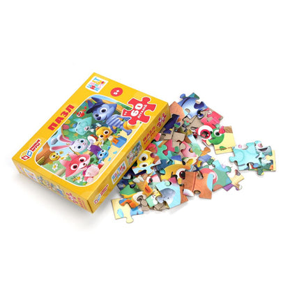 Цветняшки. Пазлы в коробке 60 détails. 190х141х35 mm. Умные игры в кор.24шт