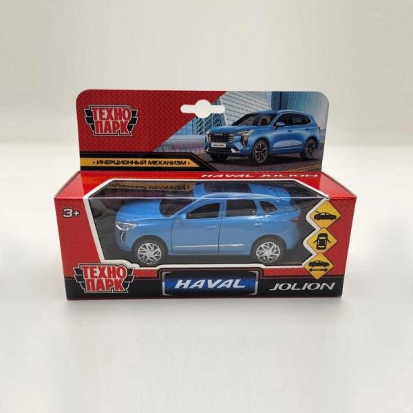 Машина металл haval jolion 12 см, двери, багаж, син, кор. Технопарк в кор.2*36шт