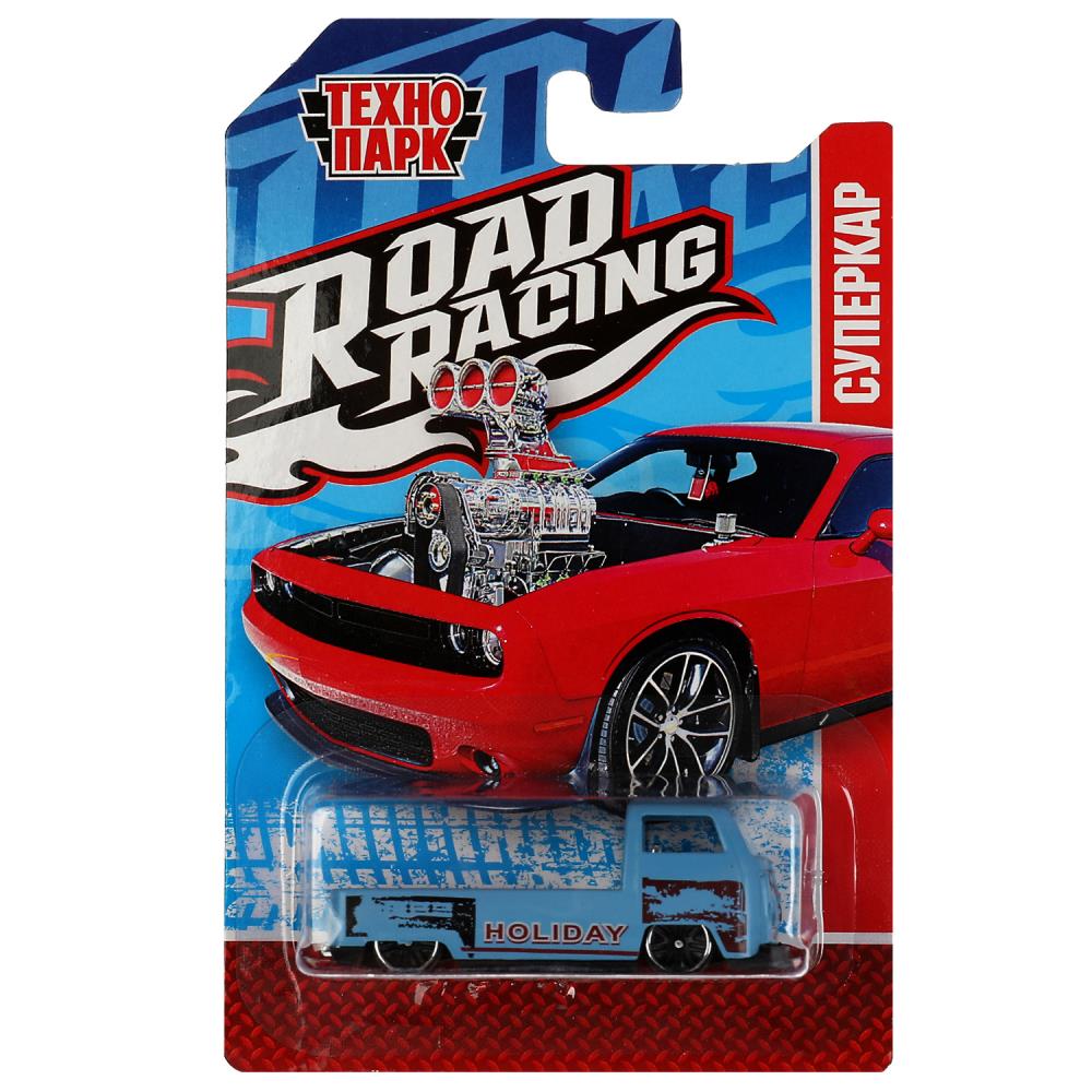 Machine en métal ROAD RACING SUISSE 7,5 cm, dans un assortiment, en blister. Parc technologique en cor.2*360шт