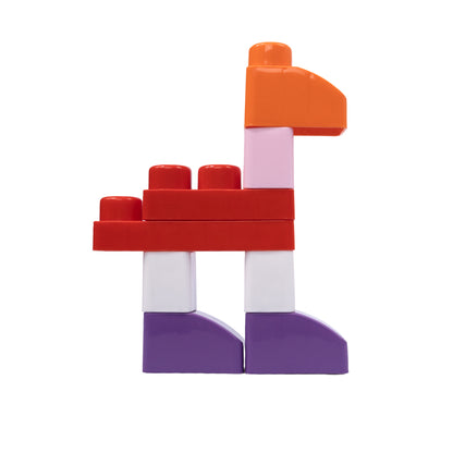 Конструктор пластиковый "Baby Blocks" 80 дет (сумка)