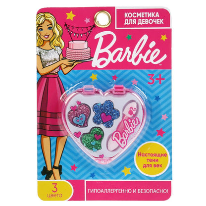 Косметика ДЛЯ ДЕВОЧЕК Barbi тени, blister МИЛАЯ ЛЕДИ в кор.3*288шт