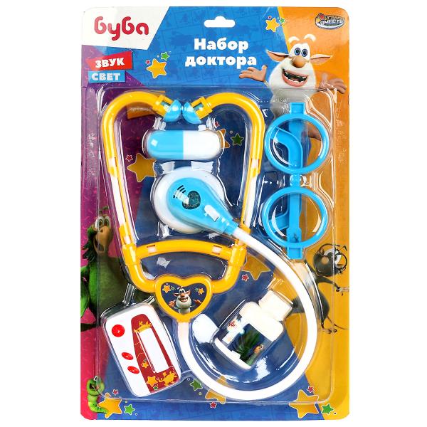 Набор доктора БУБА свет-звук, блист.21,5*34,5*3см ИГРАЕМ ВМЕСТЕ в кор.2*48шт