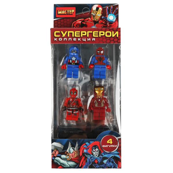 18058-ZH Конструктор фигурки супергерои-4 шт. МАСТЕР в кор.2*120шт