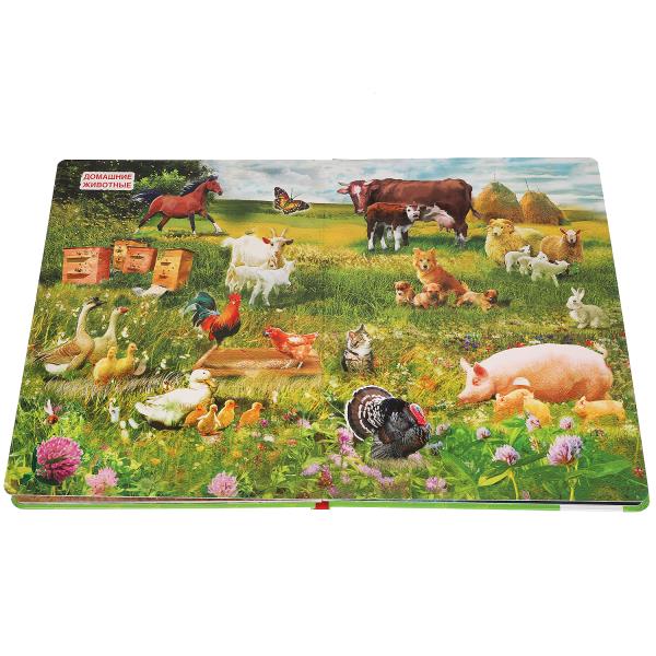 В мире животных. 100 секретных окошек для малышей. Формат: 222х282мм. 12 карт. стр. Умка в кор.12шт