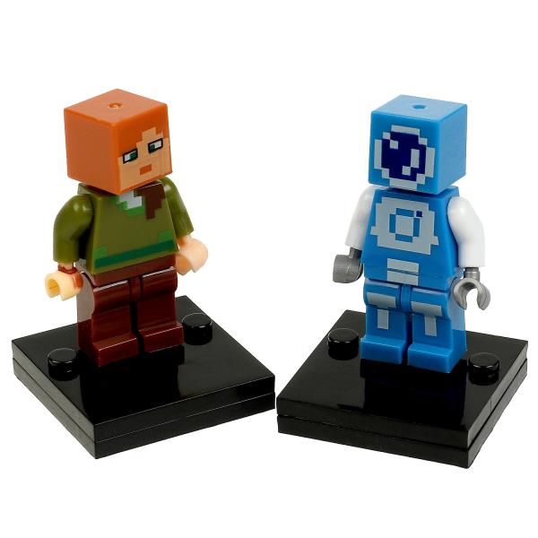 18027-ZH Конструктор фигурки мой мир -4 шт. МАСТЕР в кор.2*120шт