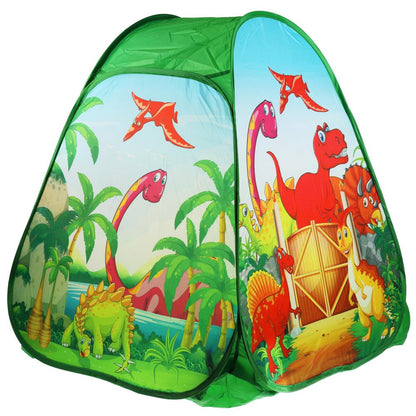 GFA-DINO01-R 307003 Палатка детская игровая 81х90х81см, в сумке ТМ "ИГРАЕМ ВМЕСТЕ" в кор.24шт