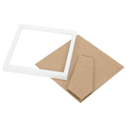 Mosaïque en bois 15*15, en corbeau, en métal, 48 pièces