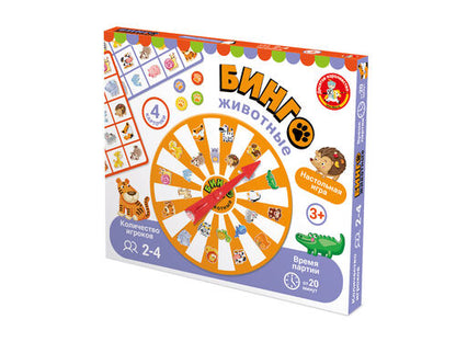 Jeu de Victorine "Бинго. Животные"