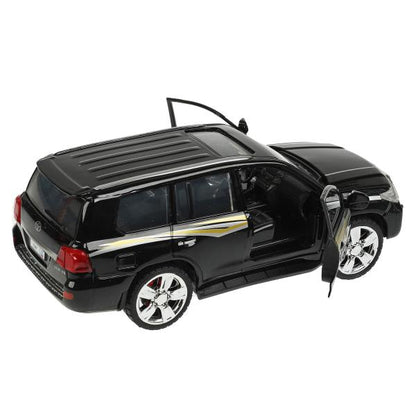 Machine en métal noir et blanc, 17,5 cm, double, inertie, noir, cor. ТЕХНОПАРК в кор.36шт