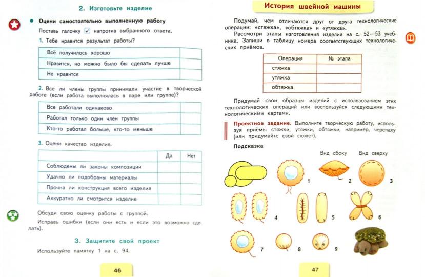Лутцева 3 кл. (Приложение 2) Технология. Рабочая тетрадь ("Школа России")