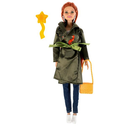 Кукла 29 см София, руки и ноги сгиб, демисезон, акс, кор КАРАПУЗ в кор.24шт