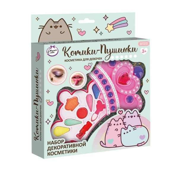 Косметика ДЛЯ ДЕВОЧЕК тени, помада, аппликатор, кор МИЛАЯ ЛЕДИ в кор.2*72шт