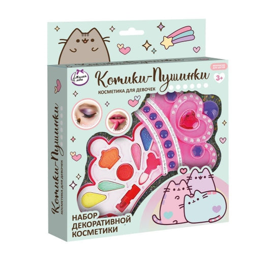 Косметика ДЛЯ ДЕВОЧЕК тени, помада, аппликатор, кор МИЛАЯ ЛЕДИ в кор.2*72шт