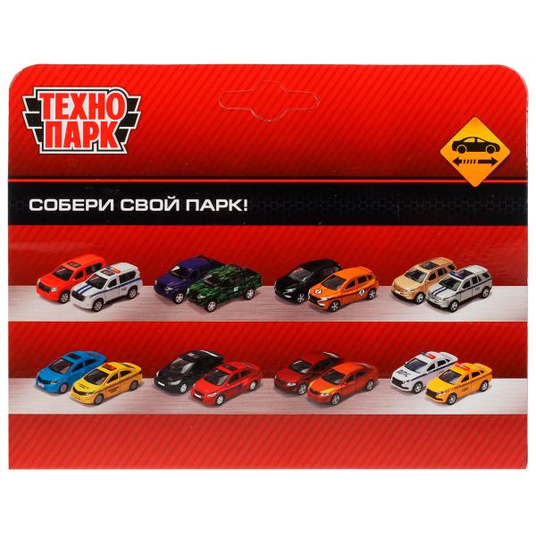 Машина металл СПОРТКАР, 11 см, инерция, кор. Технопарк в кор.2*120шт