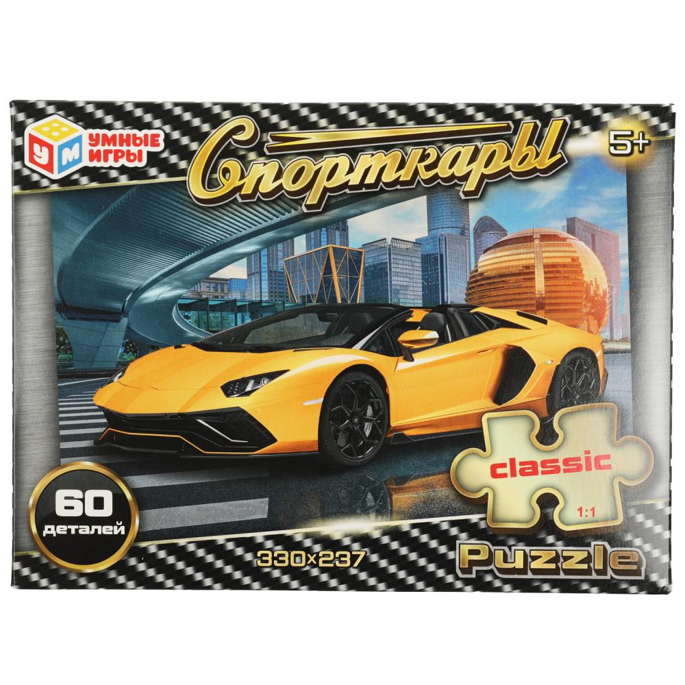 Cartes de sport. Пазл. 60 pièces. 190х141х35 mm. Умные игры. dans кор.24шт