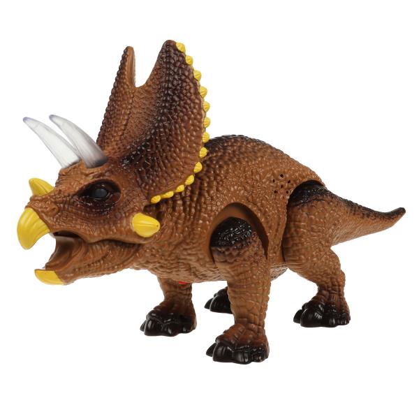 Динозавр на инфр.упр., свет-звук, движение, кор 36*20,5*11,5см, ИГРАЕМ ВМЕСТЕ в кор.2*12шт