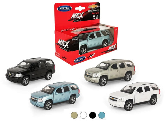 Welly. Машинка 1:38 "Chevrolet Tahoe", металл пруж. мех., цв. в асс. арт.43607W