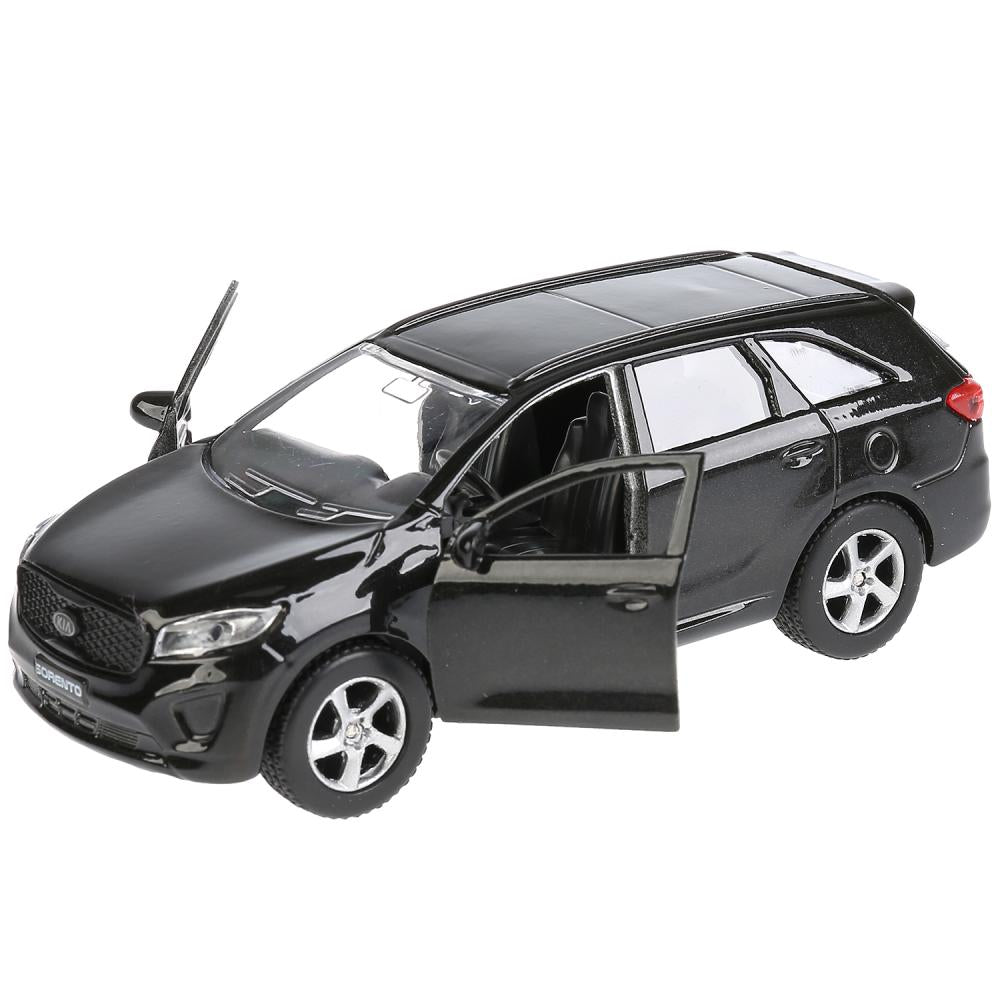 SB-17-75-KS-N(BL)-WB 274795 Машина металл KIA sorento prime, 12 см, двери, багаж., инерц., черный, к