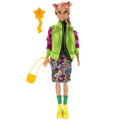 Кукла 29 см София , руки и ноги сгиб, ресницы, маникюр, акс, кор КАРАПУЗ в кор.24шт