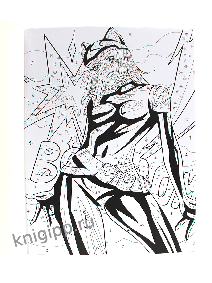 КАРТИНЫ ПО НОМЕРАМ. АНИМЕ