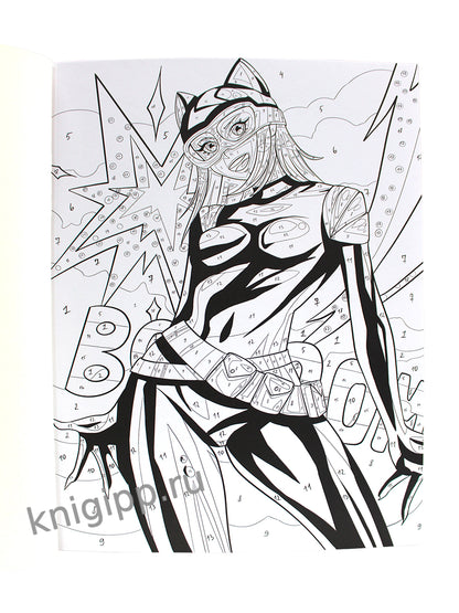 КАРТИНЫ ПО НОМЕРАМ. АНИМЕ