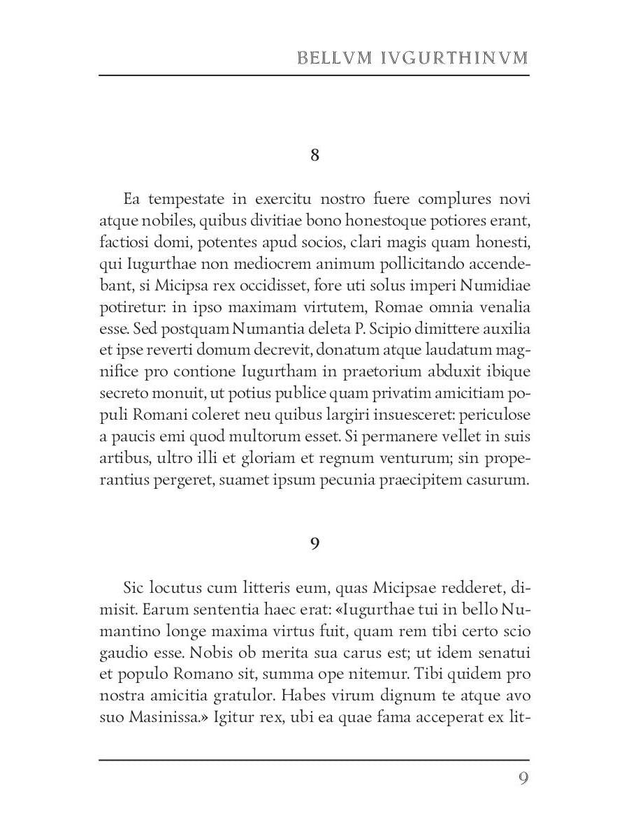 Bellum Iugurthinum = Югуртинская война: на англ.яз