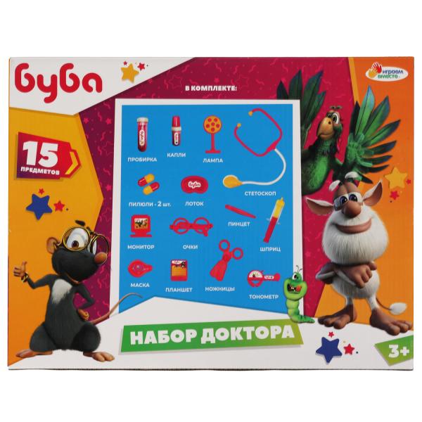 Набор доктора БУБА блист.36*27,8*5см ИГРАЕМ ВМЕСТЕ в кор.2*18шт