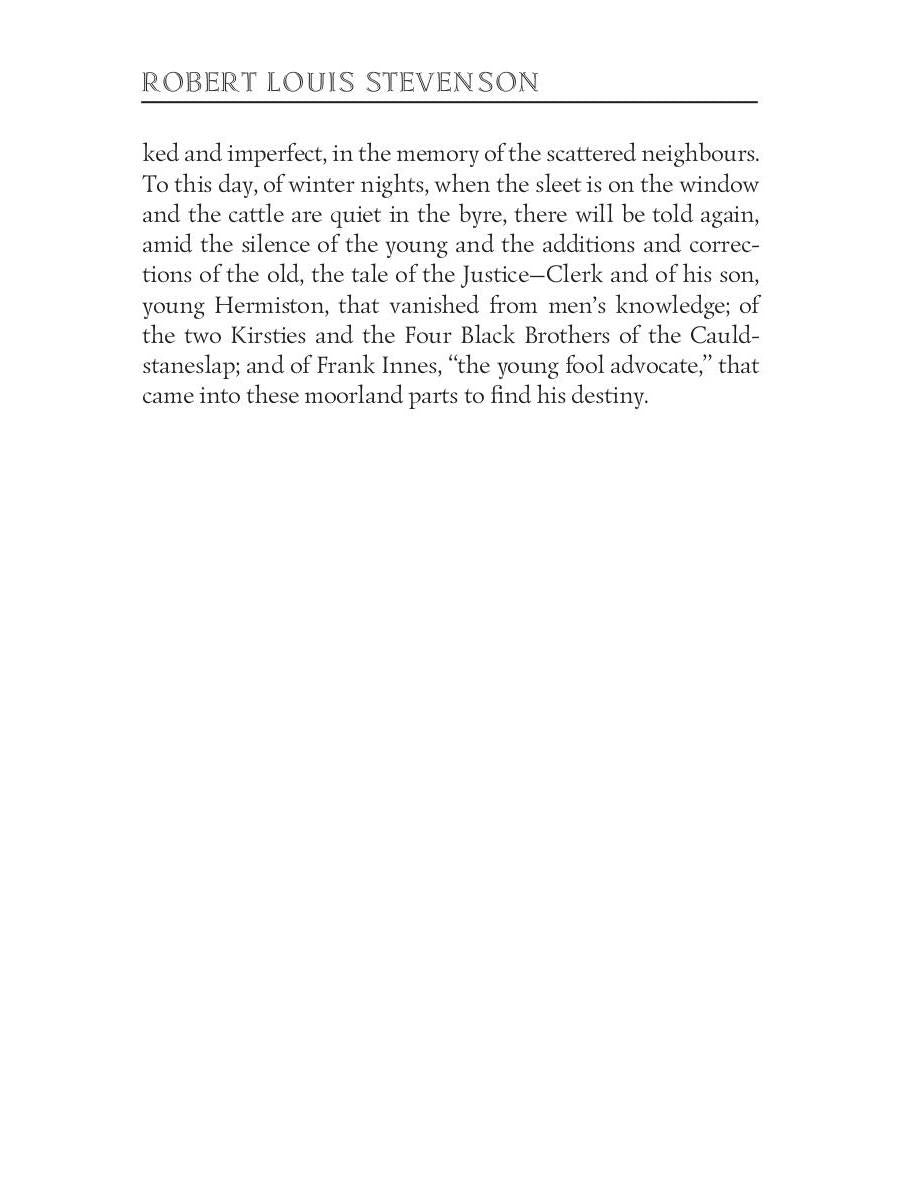 The Weir Hermison = Уир Гермистон: на англ.яз