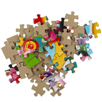 Весёлые друзья. Пазл классический в коробке. 54 детали. 90х65х25 мм. Умные игры в уп.32шт в кор.8уп