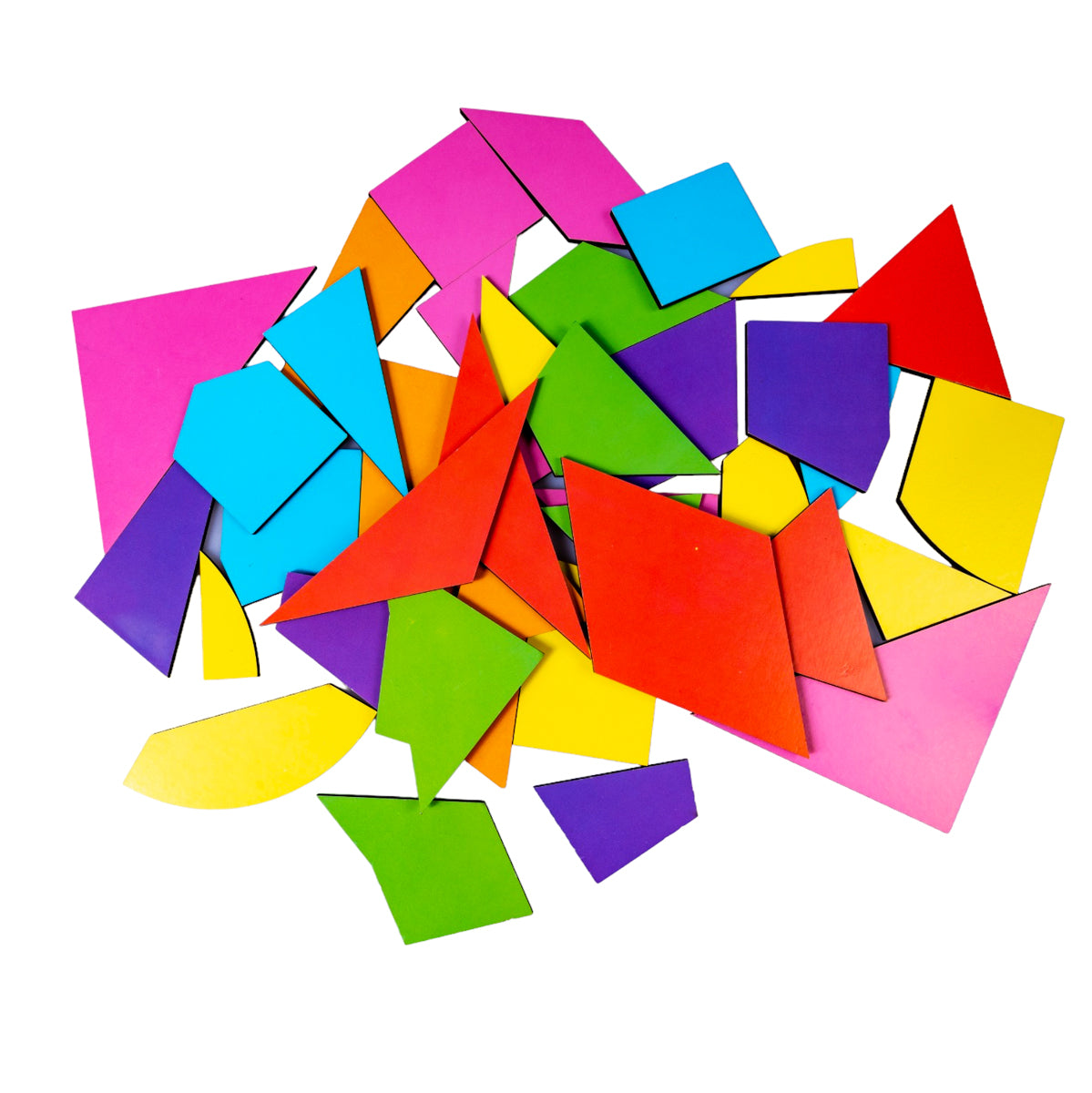 Игра настольная головоломка "IQ Пазлы + танграм" серии "Baby Toys wood"