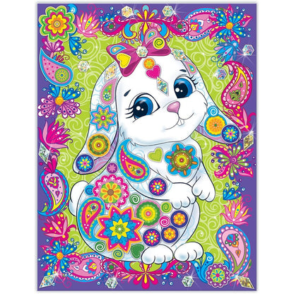 Набор для изготовления картины "Зайчишка" (антистресс)