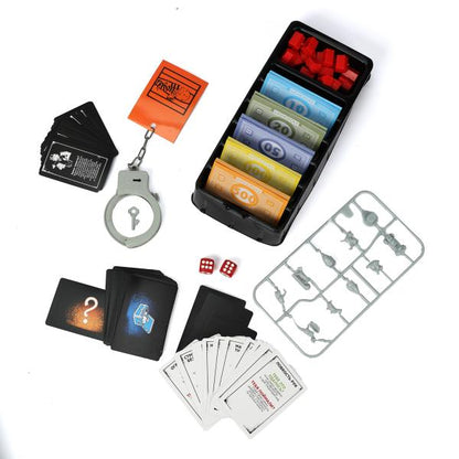 Настольная игра монополия большая афера сручниками, коробка 44*27*4см - в кор.2*24шт