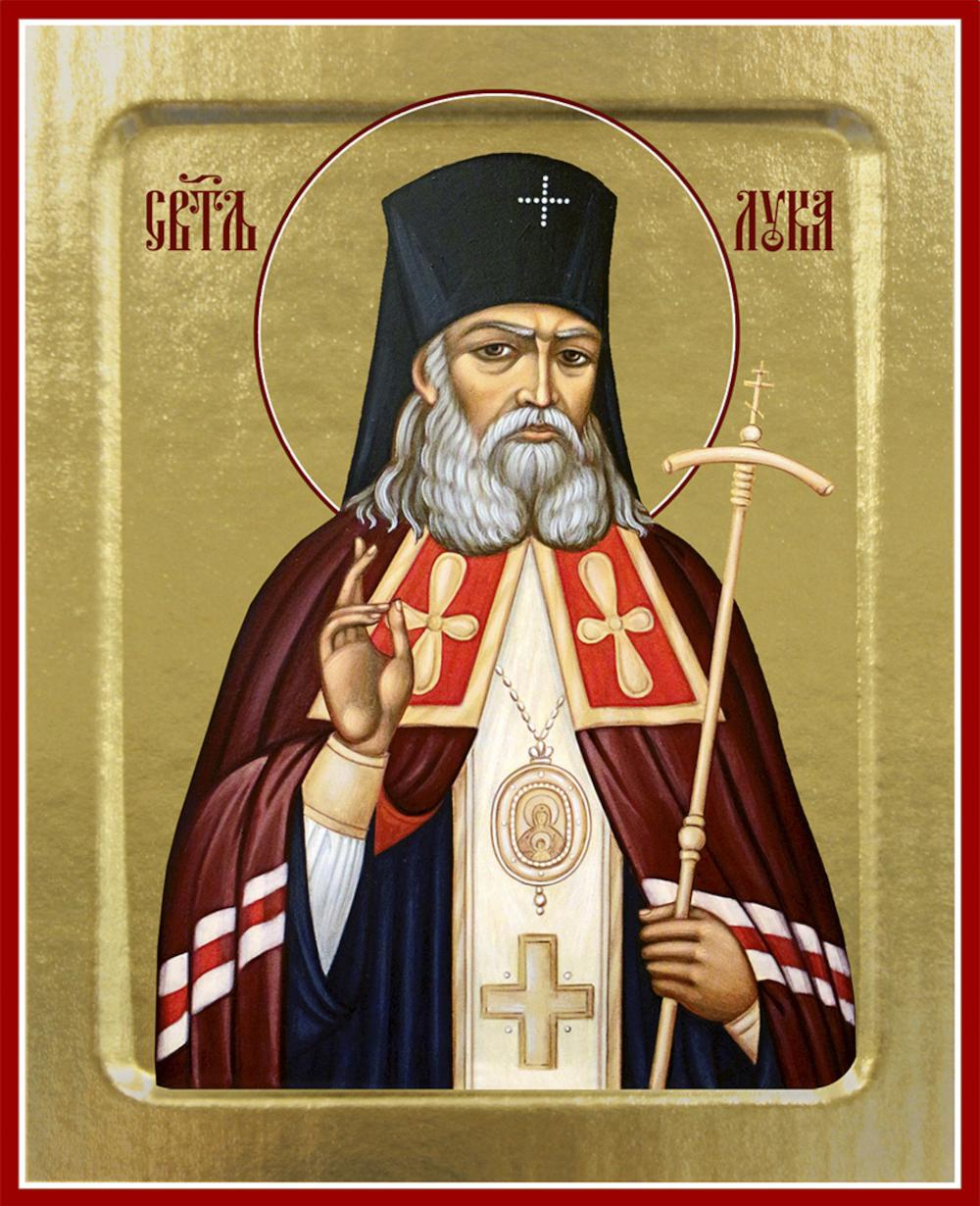 Икона Луки, святителя Крымского (на дереве): 125 х 160
